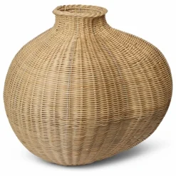 Clearance Vase en rotin Bola Vases, Objets Déco
