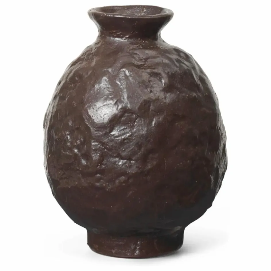 Discount Ferm Living Vase en terracotta Doro | Marron