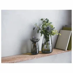 Clearance Kinto Vase en verre Aquaculture | Gris