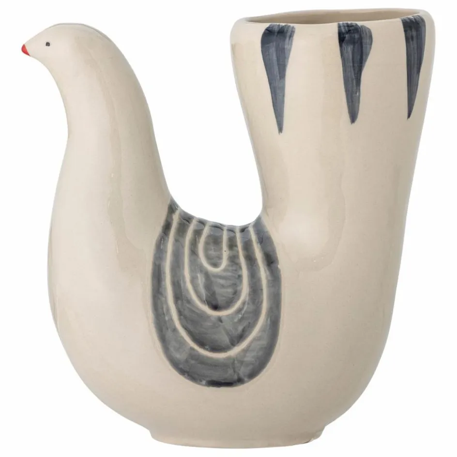 Bloomingville Vase oiseau en grès Trudy || Vases, Objets Déco