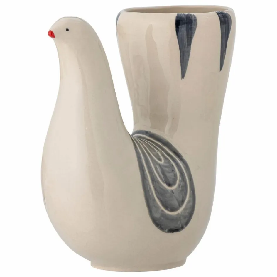 Bloomingville Vase oiseau en grès Trudy || Vases, Objets Déco