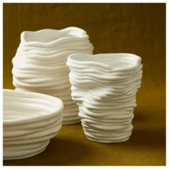 Online Cole & Cinder Vase Silk | Blanc