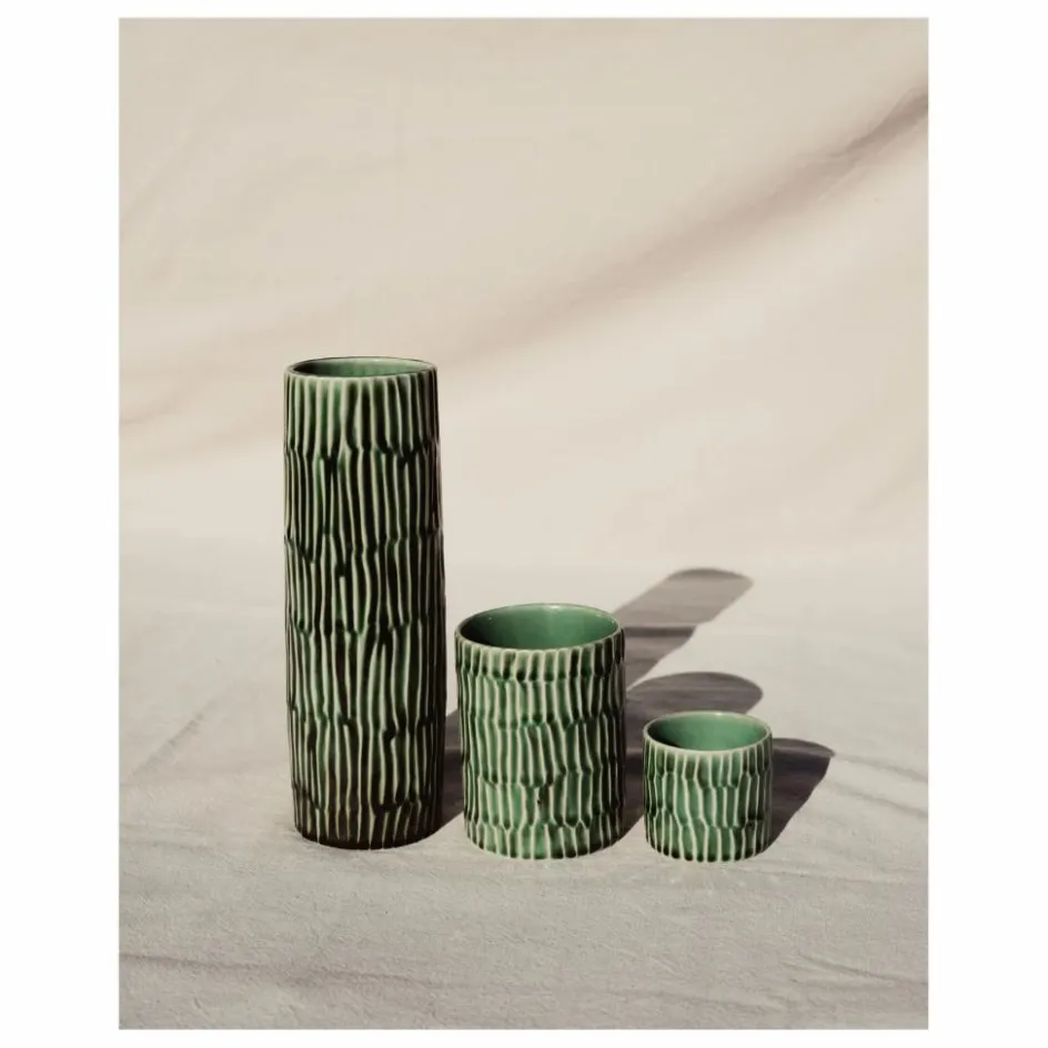 Sale Serax Vase Verde Lanza, Pascale Naessens | Vert