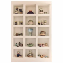HKliving Vases en grès - Set de 5 || Vases, Objets Déco
