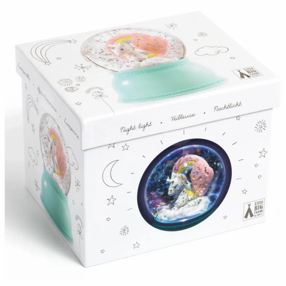 Enfant Djeco Mobiles, Veilleuses|Lampes, Veilleuses Enfant*Veilleuse Boule à neige Licorne