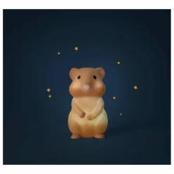 Hot Moulin Roty Veilleuse Hamster | Marron clair