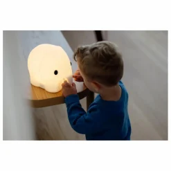 Sale Mr Maria Veilleuse éléphant en silicone souple Multicolore
