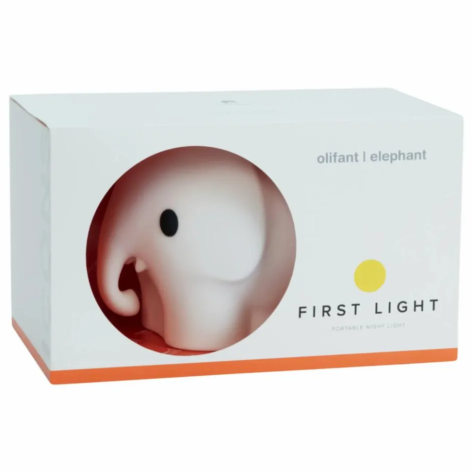 Sale Mr Maria Veilleuse éléphant en silicone souple Multicolore
