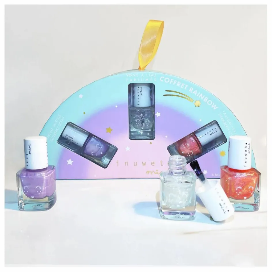 Discount Inuwet Vernis à ongles Rainbow - Set de 3 Non teinté