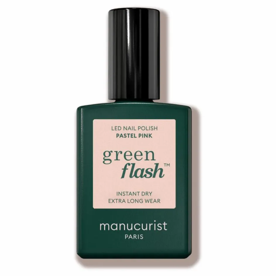Manucurist Vernis à ongles semi-permanent Green Flash - 15 ml | Pastel pink