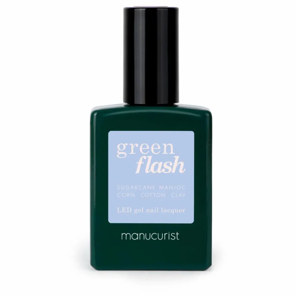 Manucurist Vernis à ongles semi-permanent Green Flash - 15 ml | Lilas|Femme Maquillage