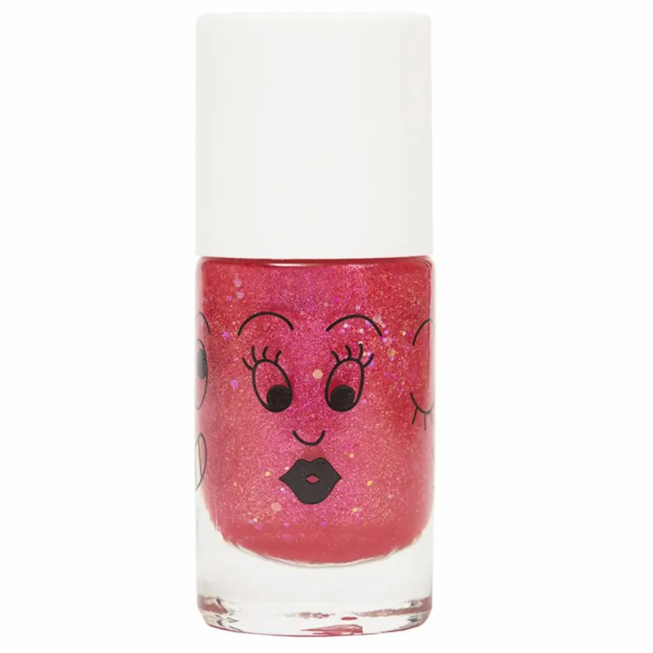 Best Nailmatic Kids Vernis à ongles Sissi pailleté - 8 ml | Rose