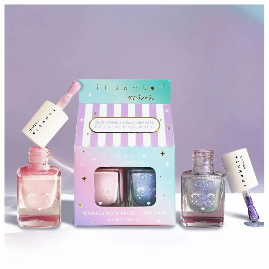 Femme/Enfant Inuwet Maquillage Enfant|Maquillage*Vernis Princess Aqualand - Lot de 2