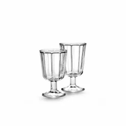 New Serax Verre à pied Surface, Sergio Herman Transparent