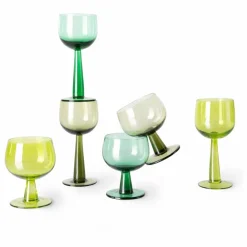 Clearance Verre à pied The emeralds - Set de 4 | Art De La Table