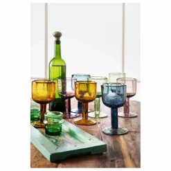 Online Madam Stoltz Verre à vin | Bleu