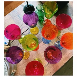 Best Anna + Nina Verre à vin Gardenia Multicolore