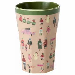 Sale Rice Verre en mélamine Holiday | Rose pâle