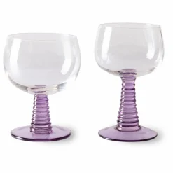 HKliving Verre Swirl || Art De La Table