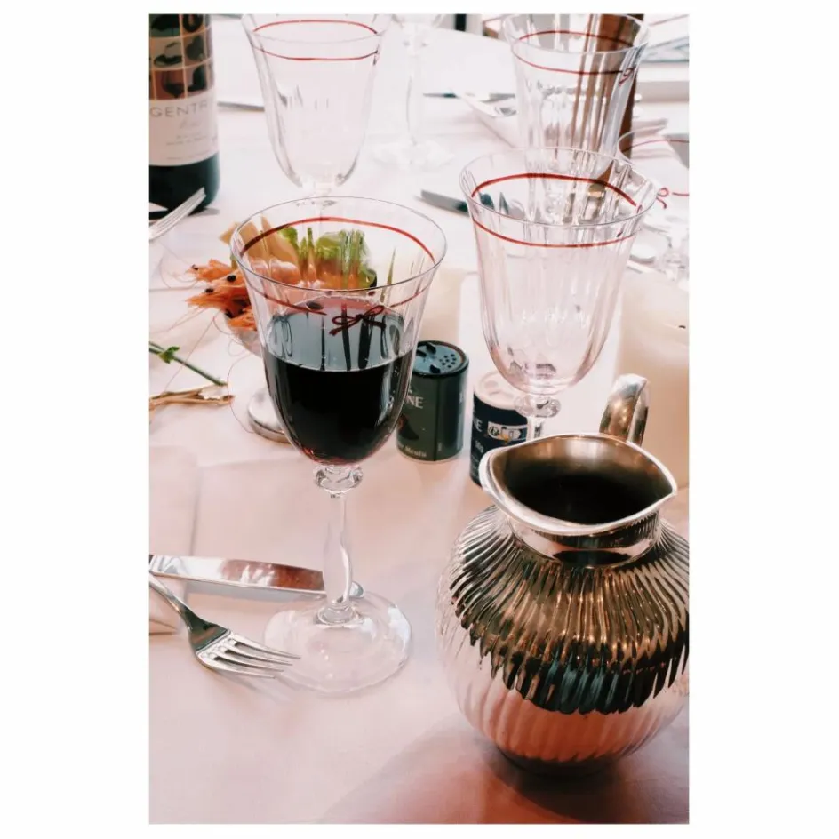 Outlet Anna + Nina Verres à vin Bistro Optic - Set de 2 | Rouge