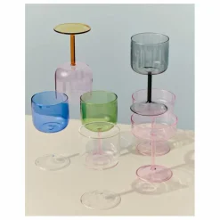 Discount Hay Verres à vin Tint - Set de 2 | Vert