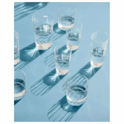 New Hay Verres Angle - Set de 4 Transparent