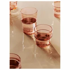 Hot Ferm Living Verres Boya - Set de 2 | Framboise