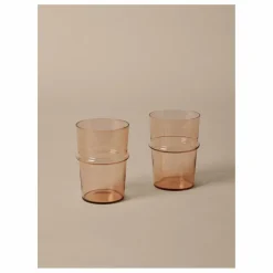 Hot Ferm Living Verres Boya - Set de 2 | Framboise