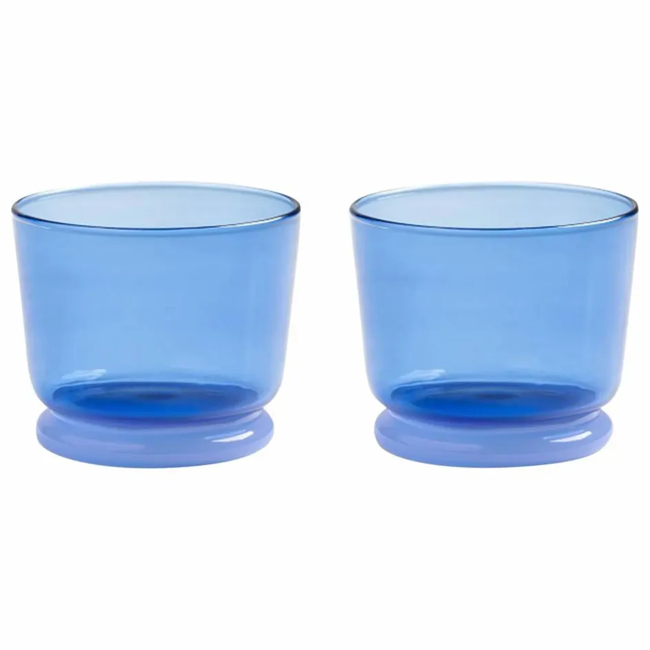 Best &Klevering Verres Dew - Set de 2 | Bleu