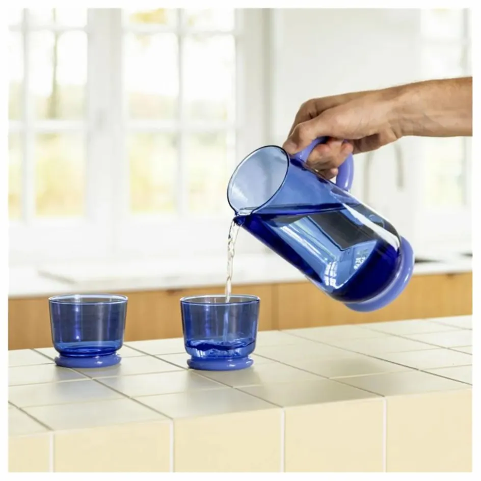 Best &Klevering Verres Dew - Set de 2 | Bleu