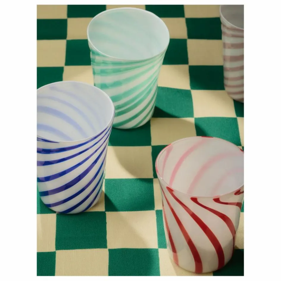 Online Verres en verre soufflé Bachette Azzurro - Set de 2 | Art De La Table