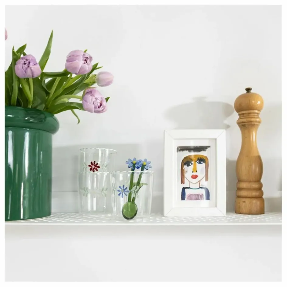 &Klevering Verres Flora - Set de 2 || Art De La Table