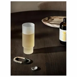 Ferm Living Art De La Table*Verres longs Ripple - Set de 4 |