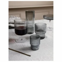 Ferm Living Art De La Table*Verres Ripple - Set de 4