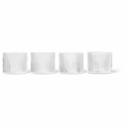 New Verres Ripple bas - Set de 4 Art De La Table