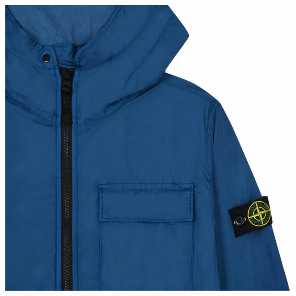 Stone Island Veste à Capuche Uni ||Enfant Manteaux, Blousons|Manteaux, Vestes