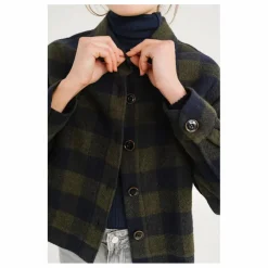 Outlet Veste Balma Holly Carreaux Laine | Femme Vestes, Blousons
