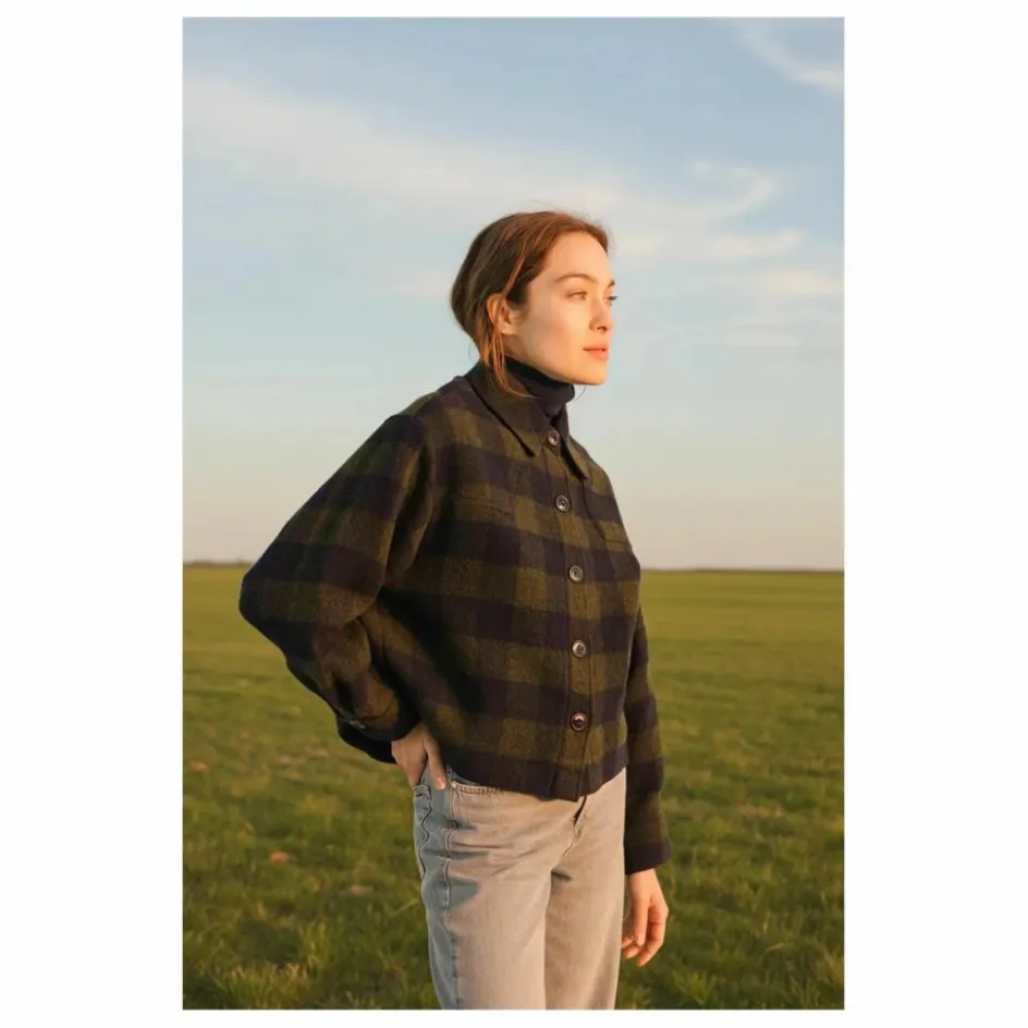 Outlet Veste Balma Holly Carreaux Laine | Femme Vestes, Blousons