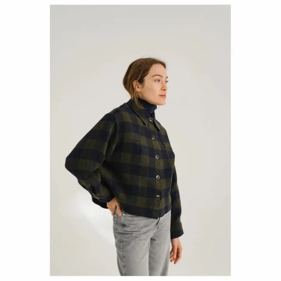Outlet Veste Balma Holly Carreaux Laine | Femme Vestes, Blousons