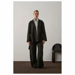 Online Soeur Veste Balme Laine Vierge | Vert foncé