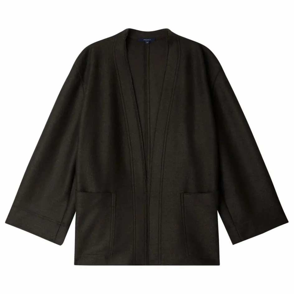 Online Soeur Veste Balme Laine Vierge | Vert foncé