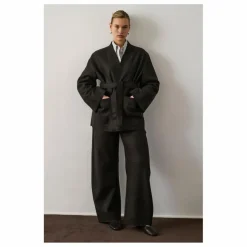 Online Soeur Veste Balme Laine Vierge | Vert foncé