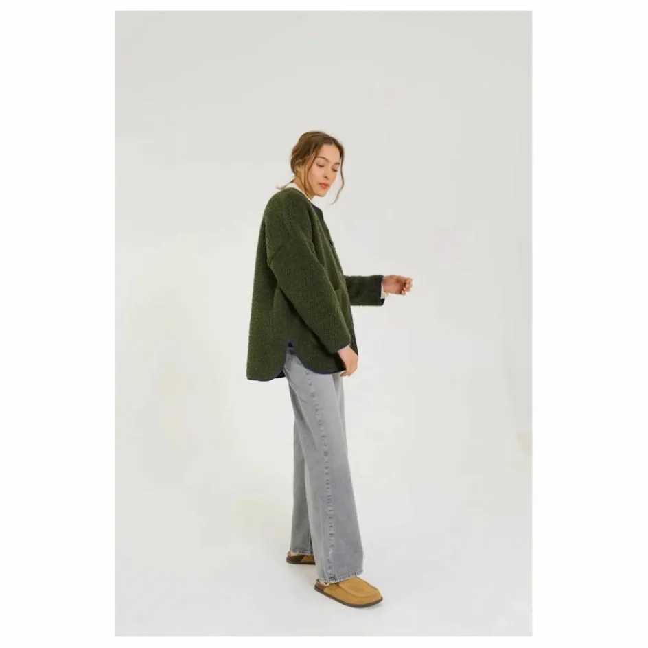 Hot Veste Bari Greenlake Laine Vierge | Femme Vestes, Blousons