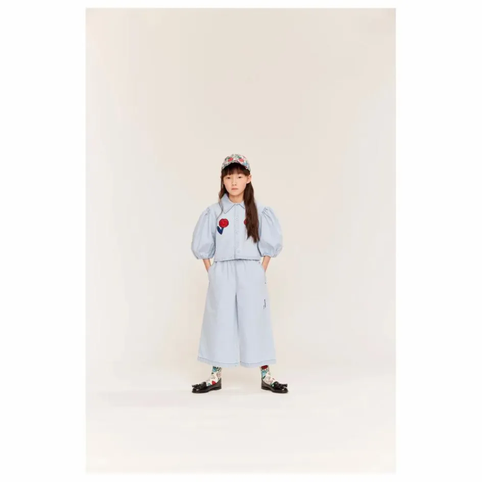 Outlet Wynken Veste Boléro Annka Denim | Bleu Clair