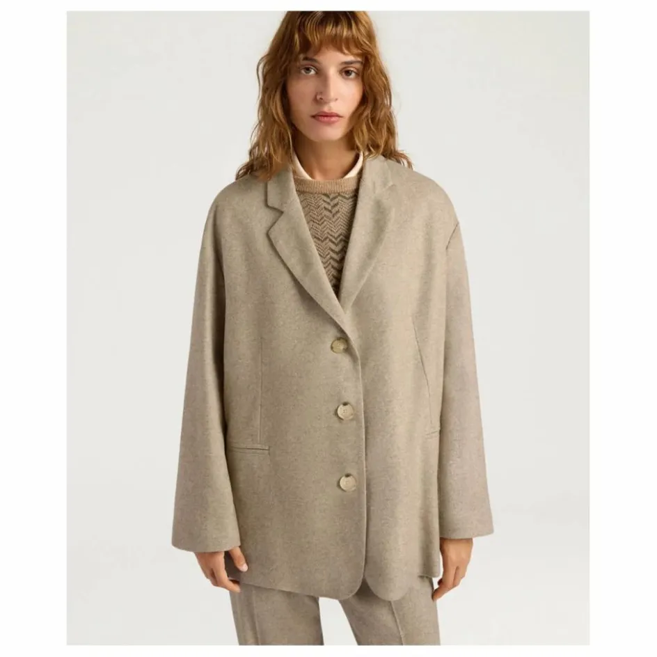 Momoni Veste Candy Laine | Beige