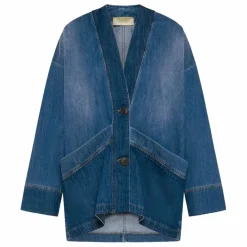 Best Momoni Veste Caroline Denim | Bleu