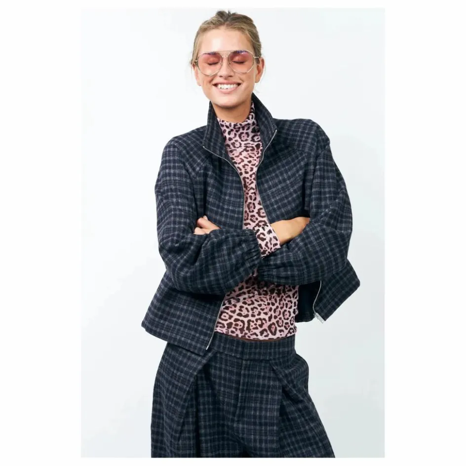 Lollys Laundry Veste Carreaux Mae ||Femme Vestes, Blousons