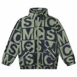 Stella McCartney Kids Veste Checkeboard | Vert kaki