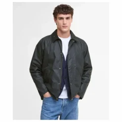 Barbour Veste Cirée Tracker | Sage Green S049