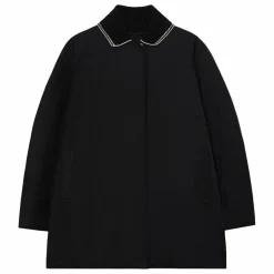 New Cordera Veste Col Crochet | Noir